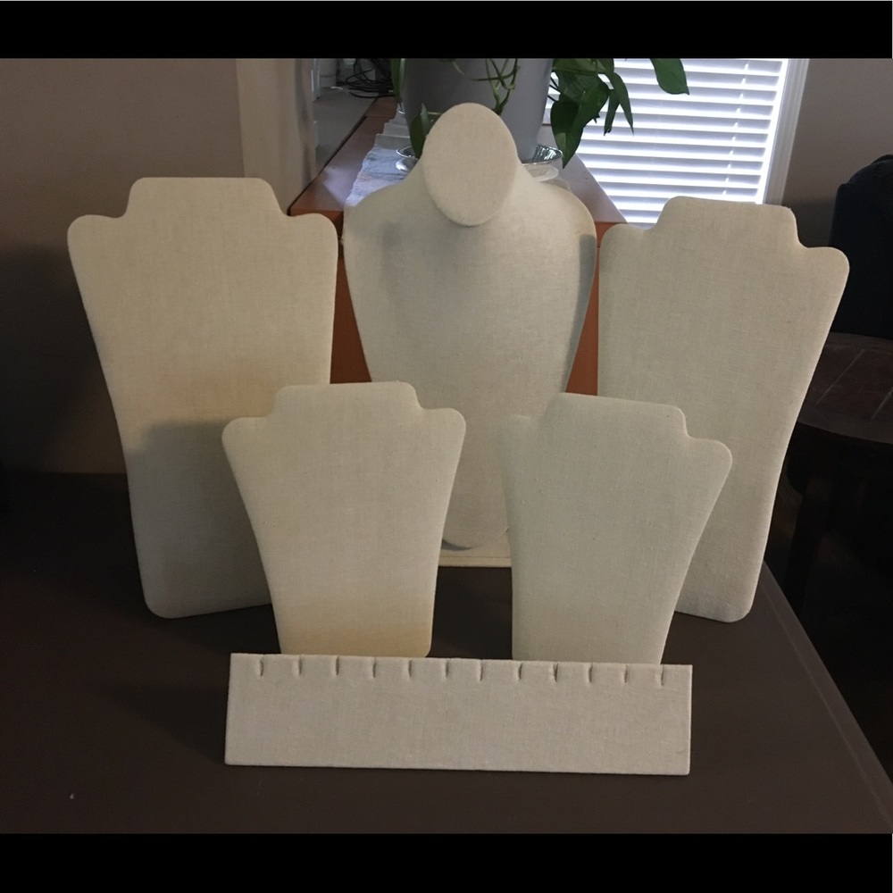 Jewelry display set - 6 pcs